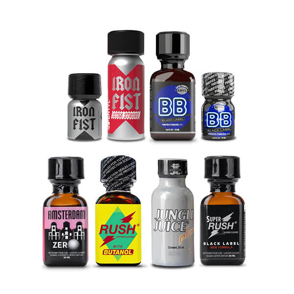 Rough Rider Rampage 8x-Mix Poppers Pack