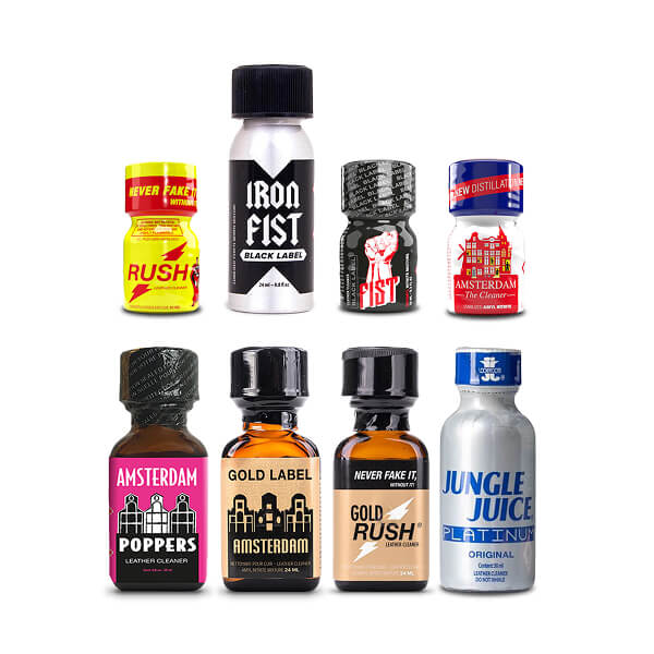 Total Takeover 8x-Mix Poppers Pack NEW Total Takeover 8x-Mix Poppers Pack