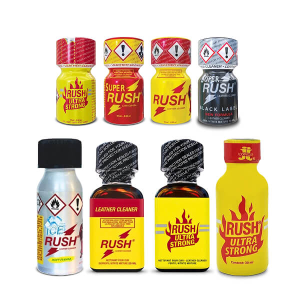Ultimate Rush 8x-Mix Poppers Pack
