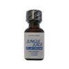 Jungle Juice Platinum Poppers 25ml bottle with sealed top and grey label displaying blue text, advertised as the original leather cleaner