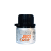 Jungle Juice Xtrem Poppers 30ml wide jar with a black lid, white label, and orange accent text detailing leather cleaner usage