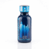 Poppers Highrise Extreme Formula 30ml bottle, featuring a sleek dark blue design with urban skyline graphics and white text highlighting its leather cleaner purpose, made in Canada.