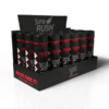 Black box of 18 Pack Super Rush Black Label Large Bottle Poppers 24ml displayed in store layout.