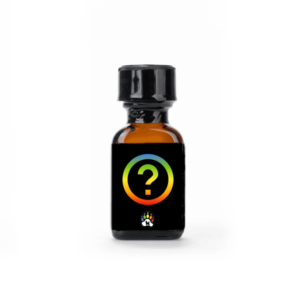 Mystery Poppers Large Bottle with Question Mark Label – Discover the thrill of the unknown with our Mystery Poppers Large, a potent leather cleaner in a larger bottle for longer-lasting cleaning adventures. This image is symbolic only.