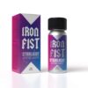 Iron Fist Starlight Poppers 24ml bottle and box with a pink, purple, and blue gradient design and bold metallic lettering.