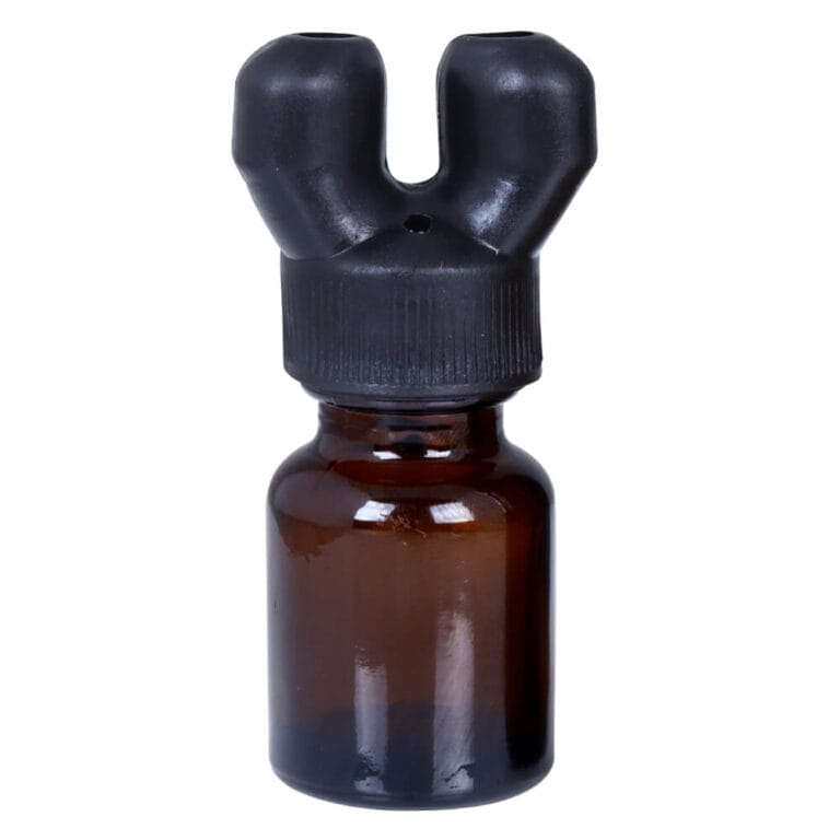 Poppers Double Inhaler | Silicone Cap