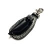 Leather Poppers Holder – Hand Stitched with small bottle Hand stitched black leather poppers pouch with metal clip for small bottles
