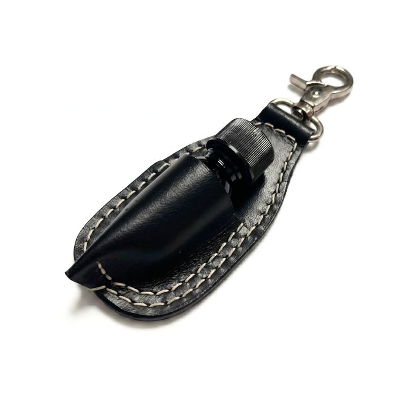 Leather Poppers Holder - Hand Stitched - Husky Bear | Poppers EU
