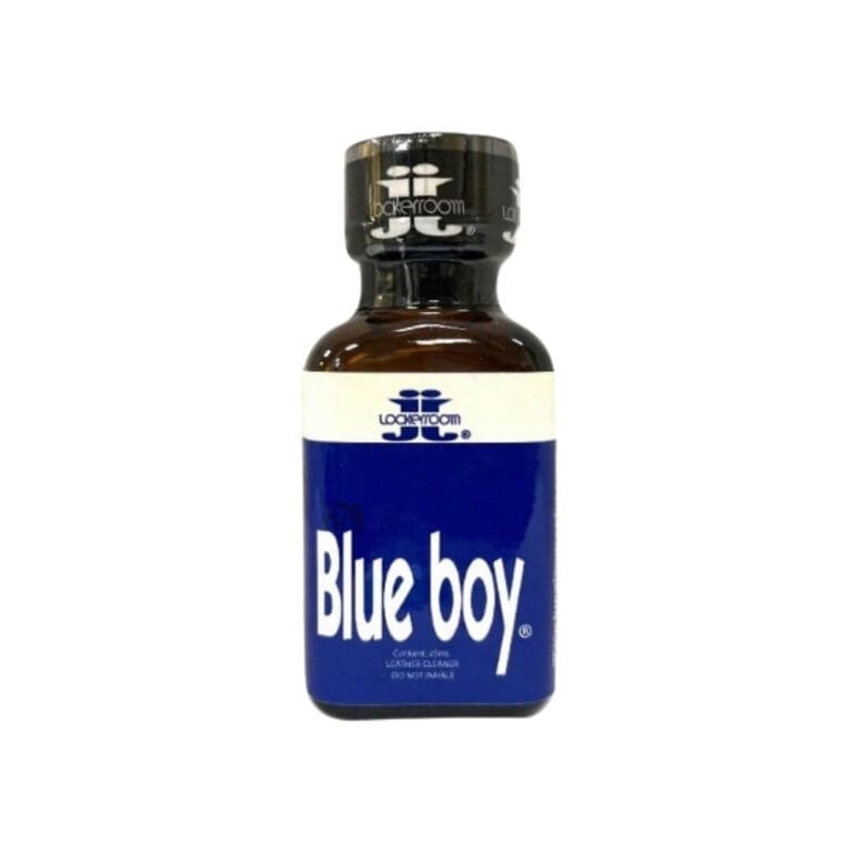 Poppers Blue Boy; klasična formula in svetovno priljubljena formula za gladke in zanesljive učinke.