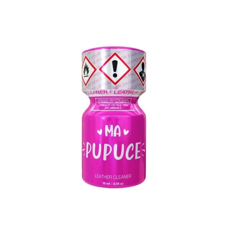 husky-bear-poppers-ma-pupuce-10ml-funline Poppers Ma Pupuce 10ml – Vibrant pink bottle with unique formula; playful and energetic for intimate fun.