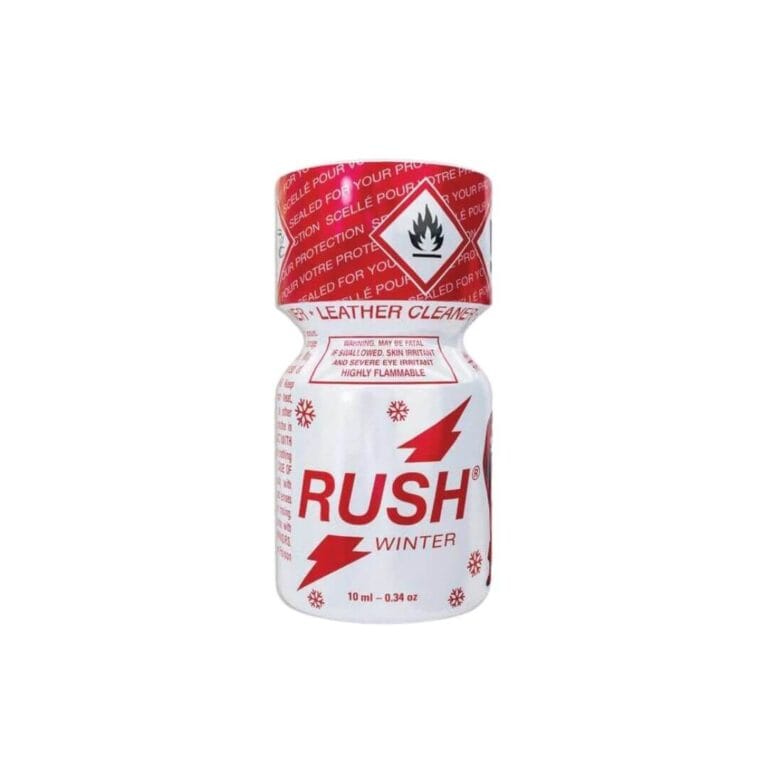 husky-bear-poppers-rush-winter-10ml-funline Poppers Rush Winter 10ml – Winter-themed poppers in a festive red bottle; bold aroma with icy twist.