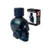 Popper black skull 25ml - Unique skull-shaped bottle design with premium strength; popular among advanced users for its powerful aroma.