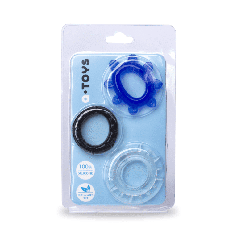 3-dílná sada kroužků na penis | A-Toys