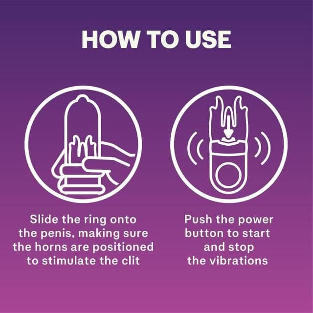 Durex Devil Ring How to use Durex Devil Ring | Anello vibrante per il pene