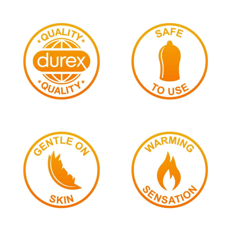 Durex Hot Lubrikant na Vodní Bázi - 50 ml