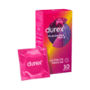 Durex Pleasure Max Condoms - box of 10 condoms