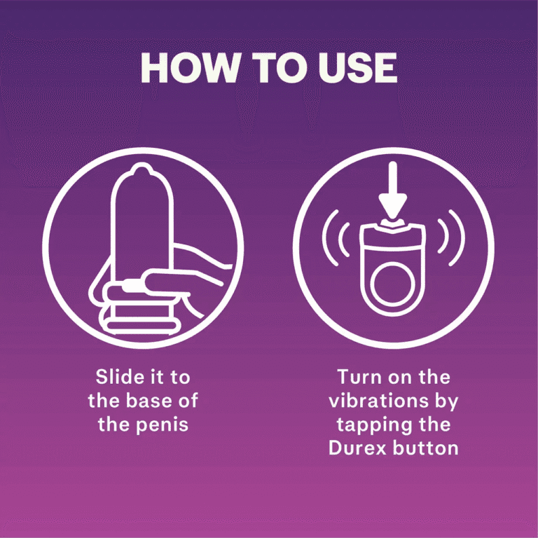 Durex Vibe Ring pro Extra Potěšení pro Muže a Ženy