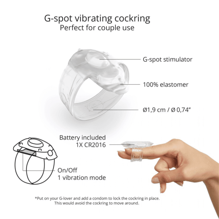 G-Spot Vibrating Cock Ring | G-Lover
