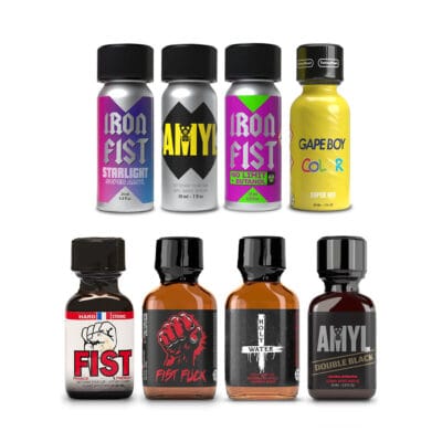 Mix 8× 3 Maximum Fisting Poppers Pack