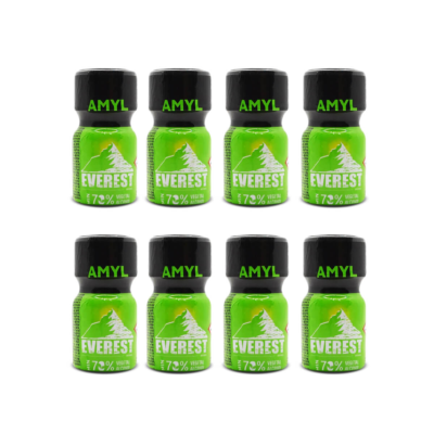 Everest Green 10ml 8x-Multi Poppers Pack Everest Green 10ml 8x-Multi Poppers Pack