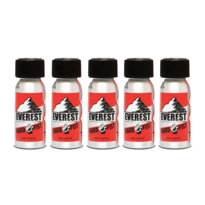 Everest Hard Fist 24ml 5x-Multi Poppers Pack Everest Hard Fist 24ml 5x-Multi Poppers Pack