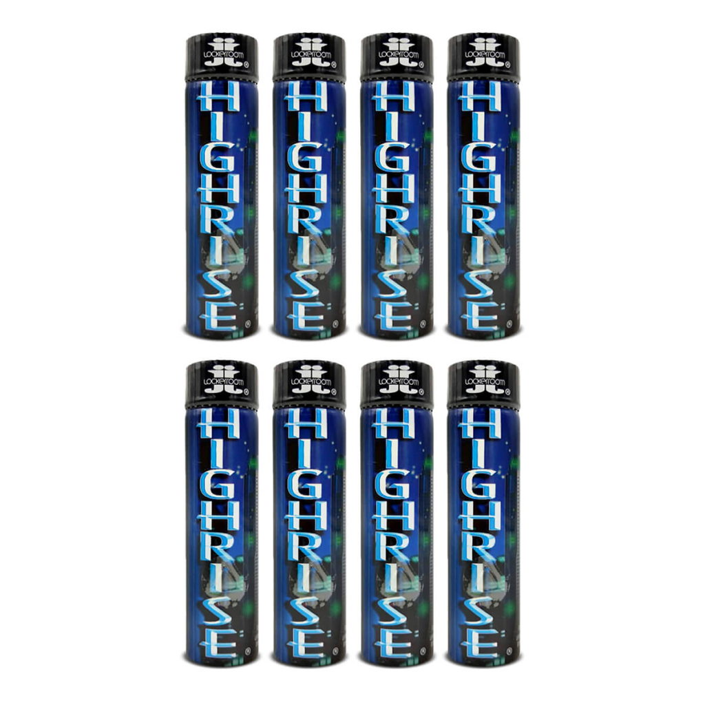 Highrise Tall 30ml 8x-Multi Poppers Pack