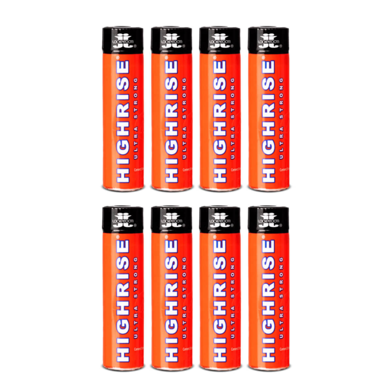 Paquete de Highrise Ultra Fuerte 30ml 8x-Multi Poppers