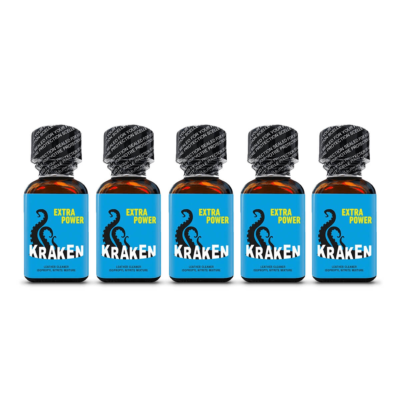Kraken 25ml 5x-Multi Poppers Pack Kraken 25ml 5x-Multi Poppers Pack