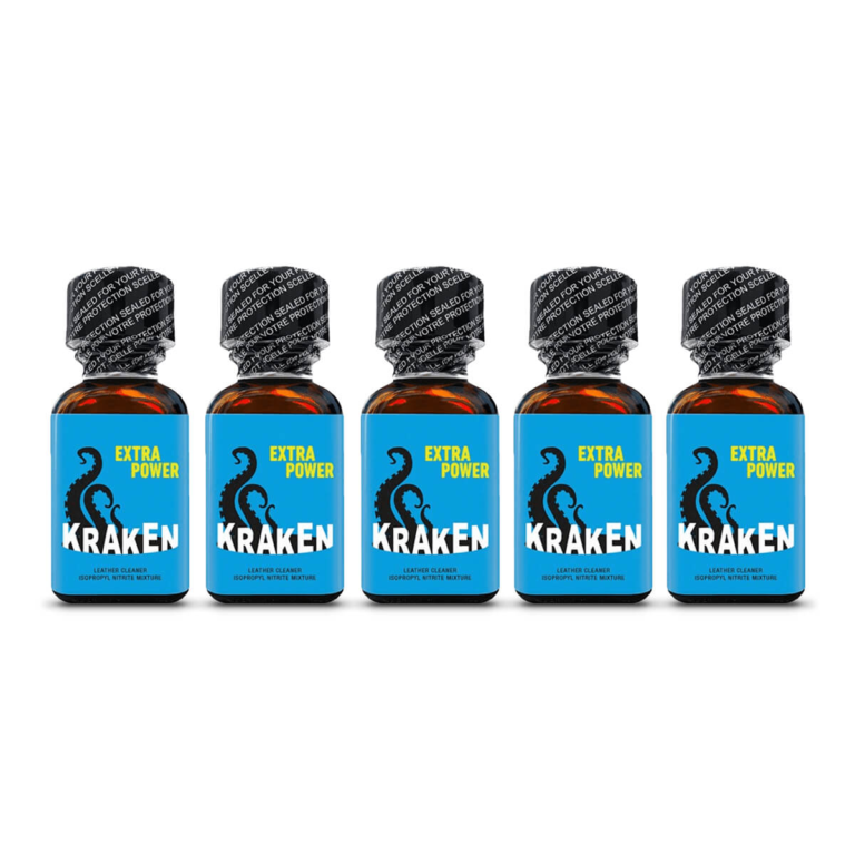 Kraken 25ml 5x-Multi Poppers Pack Kraken 25ml 5x-Multi Poppers Pack
