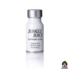 Poppers Jungle Juice Supreme Steel 30ml Lockerroom® Pentyl Nitrite Husky Bear Poppers Jungle Juice Supreme Steel 30ml poppers bottle on a white background and Husky Bear Poppers logo at the bottom right.