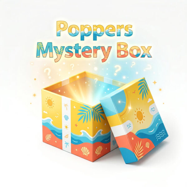 Summer Edition Poppers Mystery Box by Husky Bear Poppers
