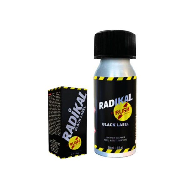 Poppers Radikal By Rush Black Label 30ml Poppers Radikal By Rush Black Label 30ml