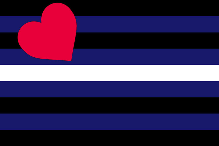Leather Pride flag