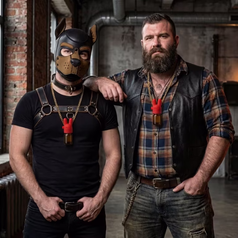 Pup and Bear with super sniffer V2 Poppers Pup and Bear with super sniffer V2 Poppers