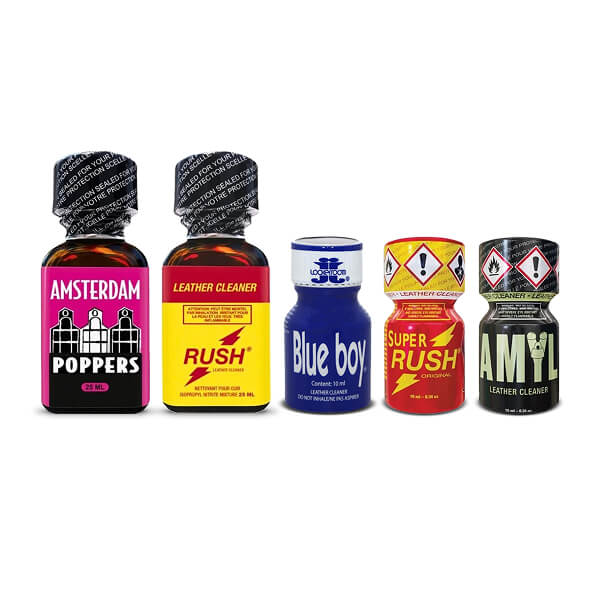 Fist Feast 5x-Mix Poppers Pack