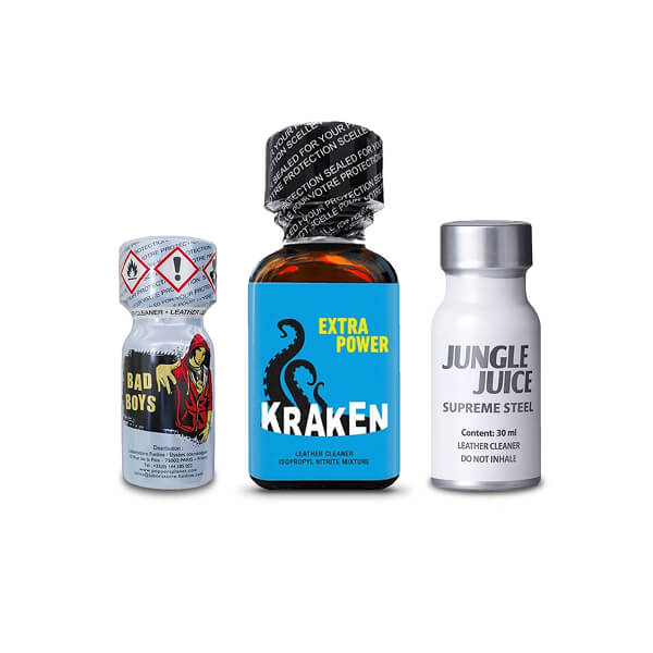 Unleashed Desire 3x-Mix Poppers Pack