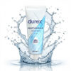 Żel intymny Durex Naturals 100ml tubka otoczona pluskiem wody podkreślającym nawilżenie i formułę na bazie wody