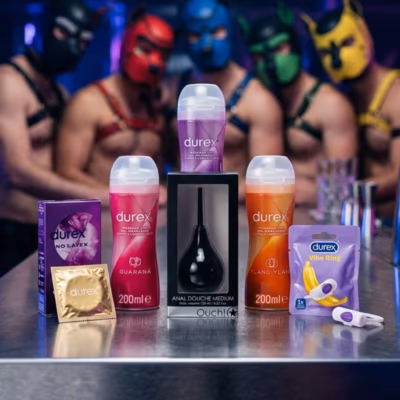 Lube Condoms More Husky Bear Poppers