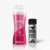 The Heavy Hitter bundle – Durex Guarana 200ml lube and Iron Fist poppers 24ml
