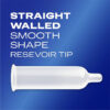 durex-natural-xl-reservoir-tip 1 Straight walled Durex Natural XL Condoms featuring a smooth shape and reservoir tip for a comfortable fit.