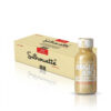 The Sweet Heat poppers bundle — Jungle Juice Gold Label 30ml and Silhouette Strawberry condoms on a white background.