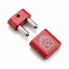 Double Inhaler Poppers with Magnetic Lock Red Double Inhalateur Poppers avec Fermeture Magnétique