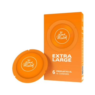 Love Match Extra Large Condoms - 6 pack Love Match Extra Large Condoms