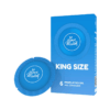 Love Match King Size Condoms - 6 pack Love Match King Size XXL condoms in food design foils.