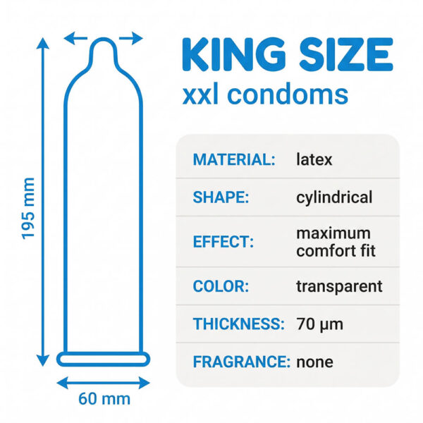 Love Match King Size information Love Match King Size Condoms