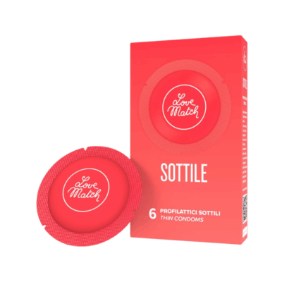 Love Match Sottile Condoms - 6 pack Love Match Sottile Condoms